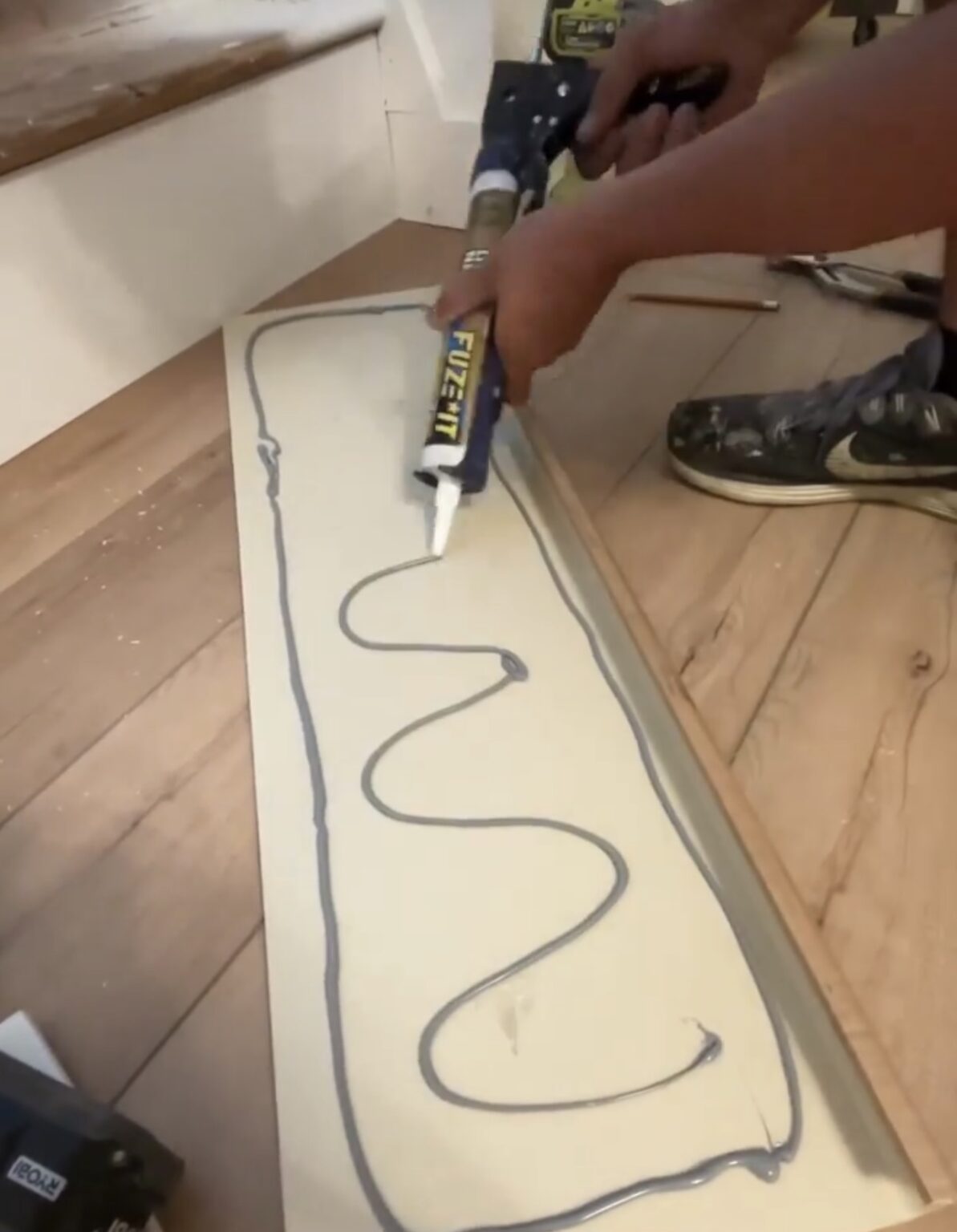 New Riser Stair Treads & Riser Installation - Newbuild Newlyweds