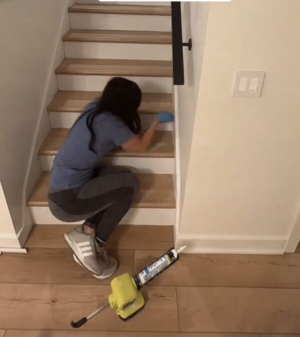 Stair Treads & Riser Installation - Newbuild Newlyweds